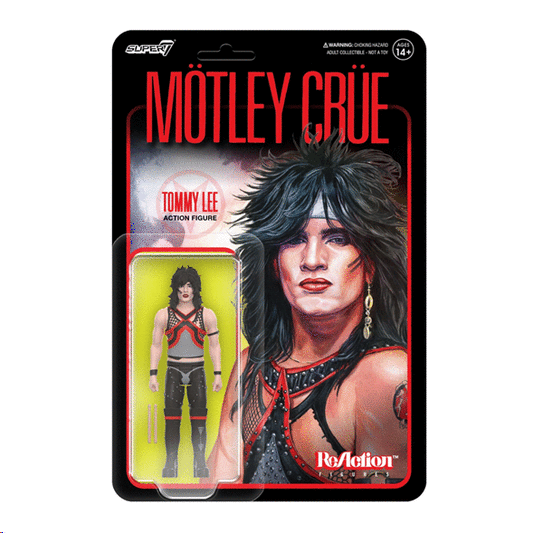 Motley Crue Tommy Lee  Figura Super 7