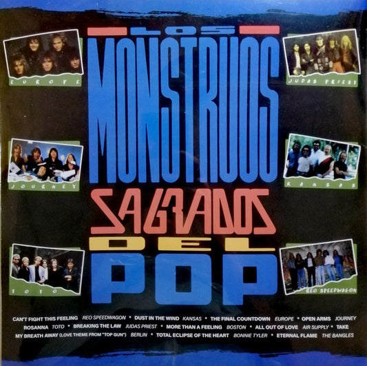 Various – Los Monstruos Sagrados Del Pop - LP