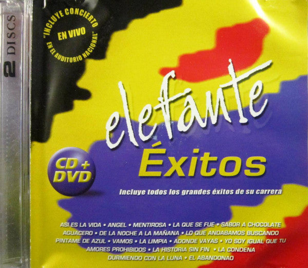 Elefante  –  Exitos - CD+DVD