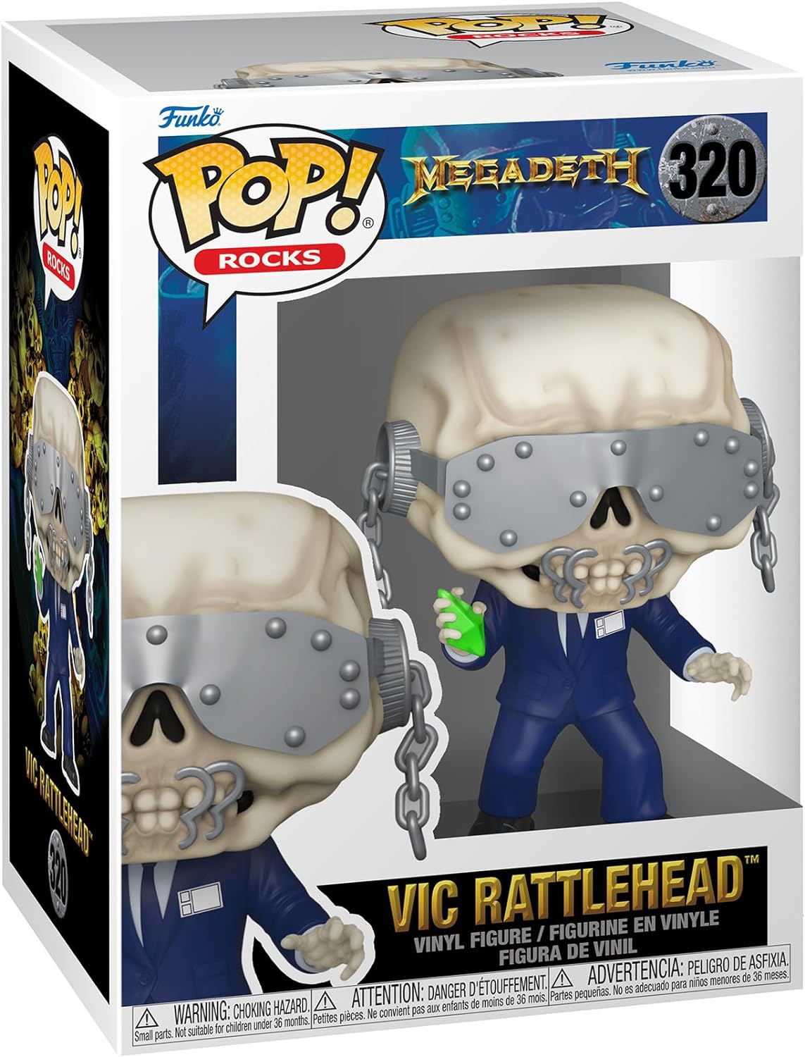 Megadeth - Vic Rattlehead - Funko Pop
