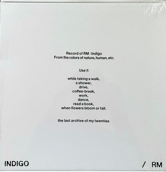 RM - Indigo LP