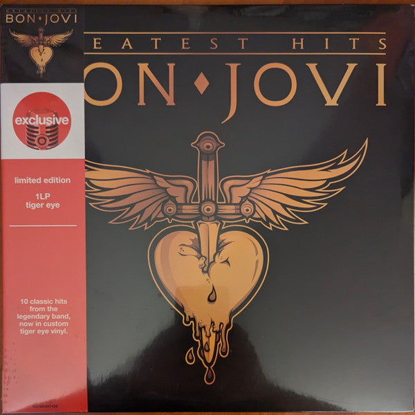 Bon Jovi – Greatest Hits - LP Tiger Eye