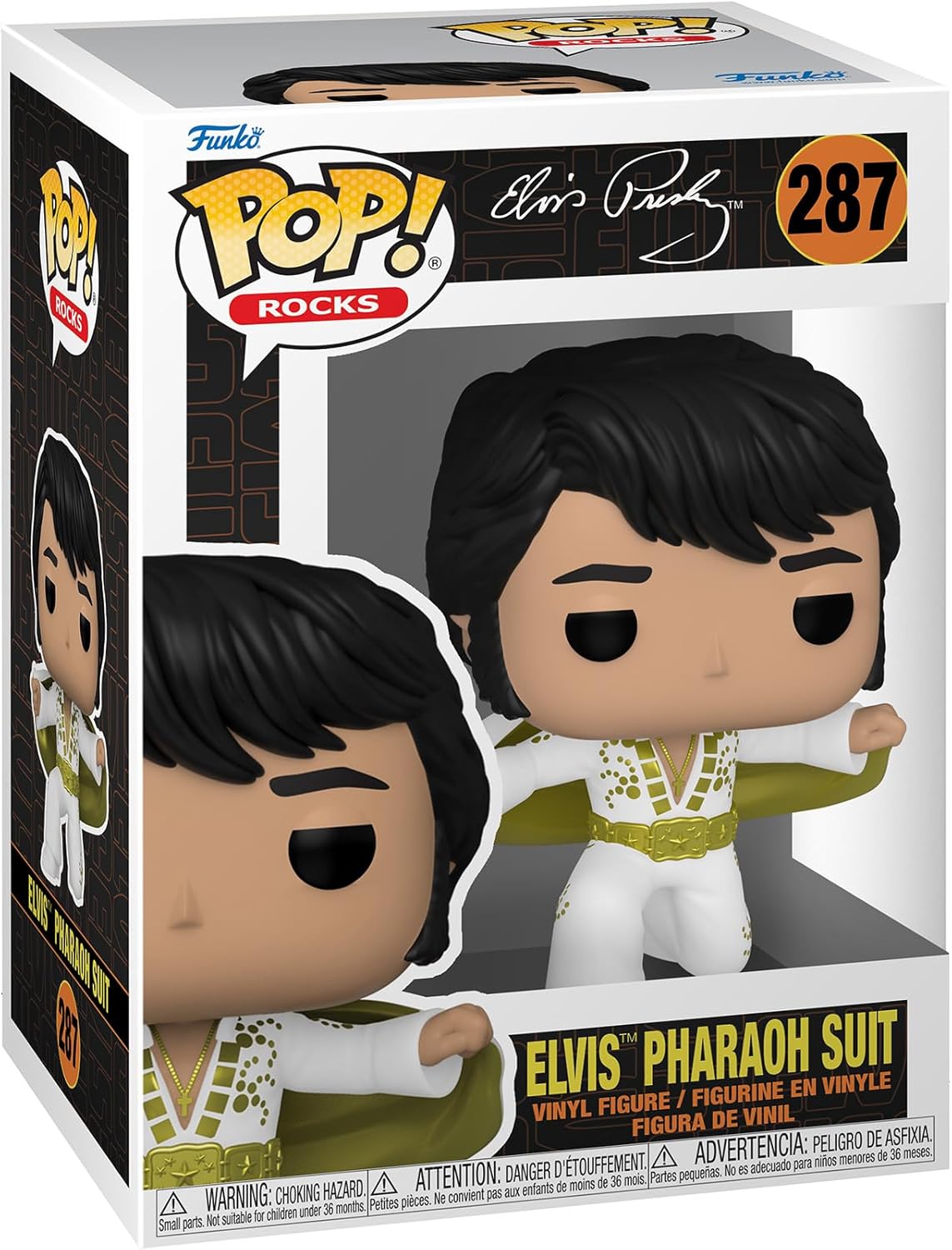 Funko Pop! Rocks: Elvis Presley - Pharaoh Suit - 287