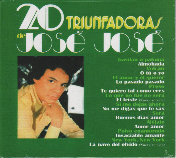 José José – 20 Triunfadoras CD