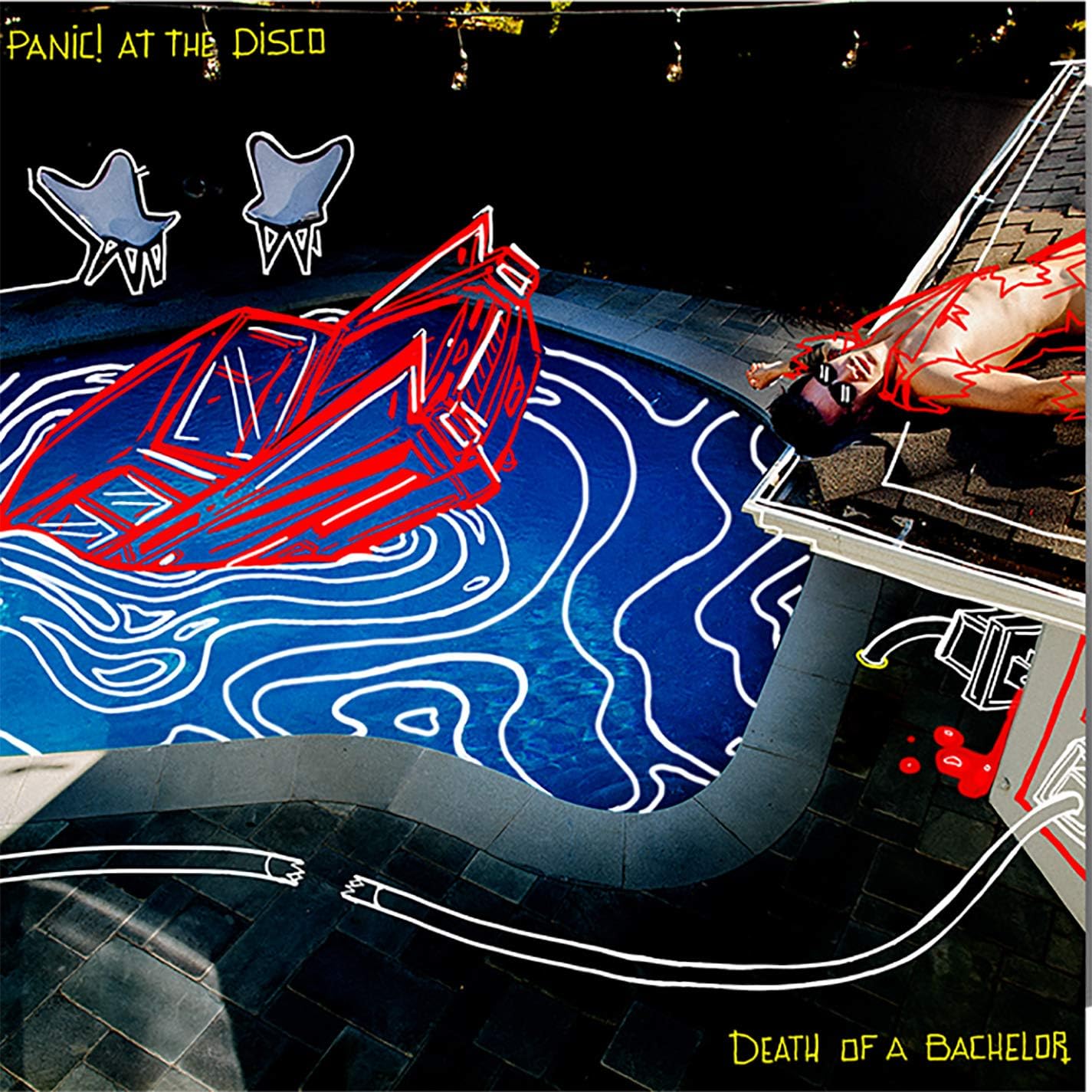 Panic! At the Disco - Death Of A Bachelor LP Silver