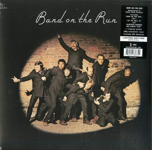 Paul McCartney And Wings - Band On the Run - LP Blanco