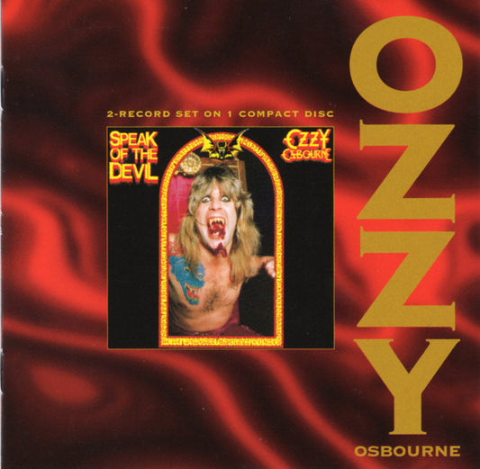 Ozzy Osbourne – Speak Of The Devil - CD