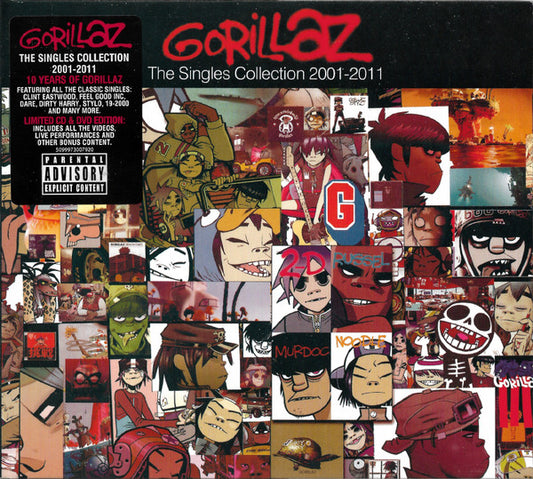 Gorillaz – The Singles Collection 2001-2011 - CD+DVD