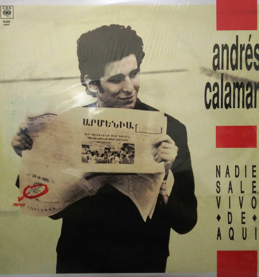 Andres Calamaro - Nadie Sale Vivo De Aqui - LP