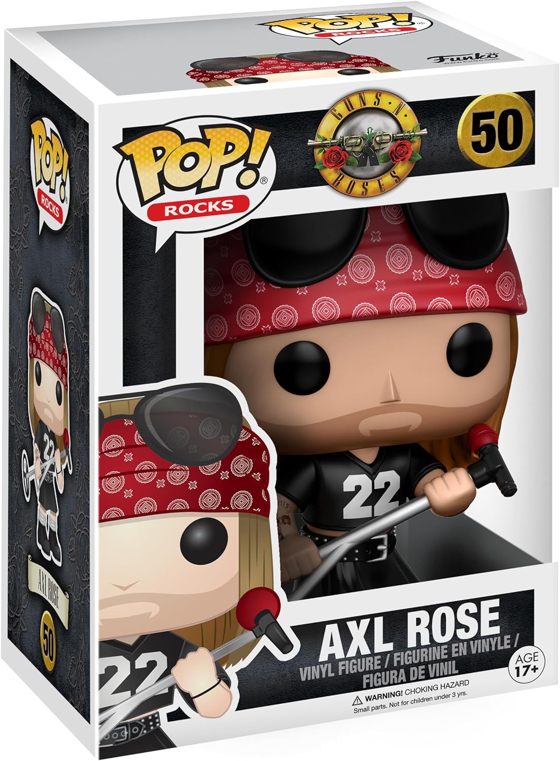 Funko Pop Rocks: Guns N' Roses Axl - Rose - 50