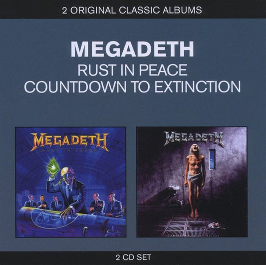 Megadeth - Rust In Peace/Countdown To Extinction - CD