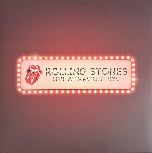 Rolling Stones - Live At Racket NYC RSD 2024 - LP Blanco