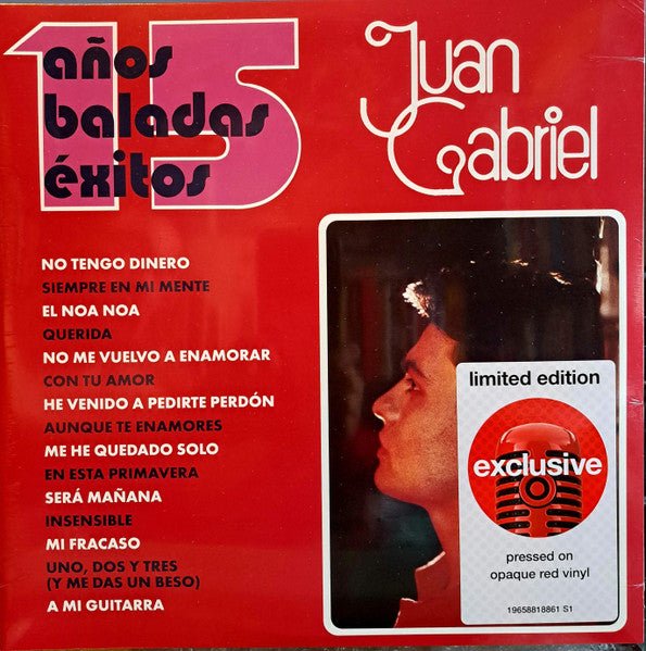 Juan Gabriel – 15 Años Baladas Exitos - LP