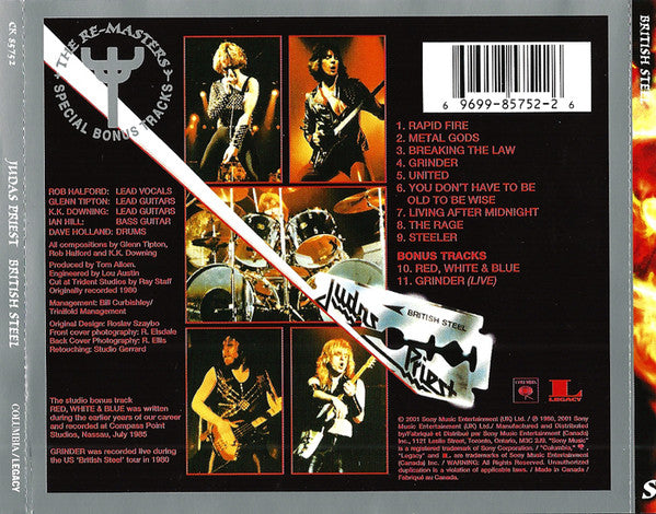 Judas Priest – British Steel - CD