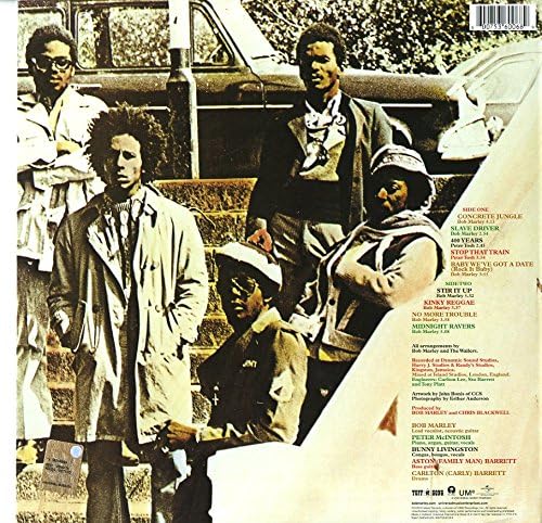 Bob Marley And The Wailers – Catch A Fire LP