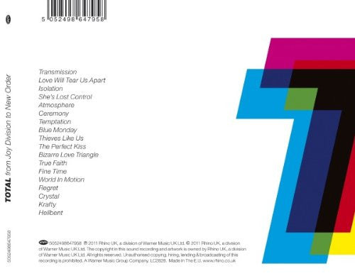 New Order & Joy Division – Total (From Joy Division To New Order) - CD