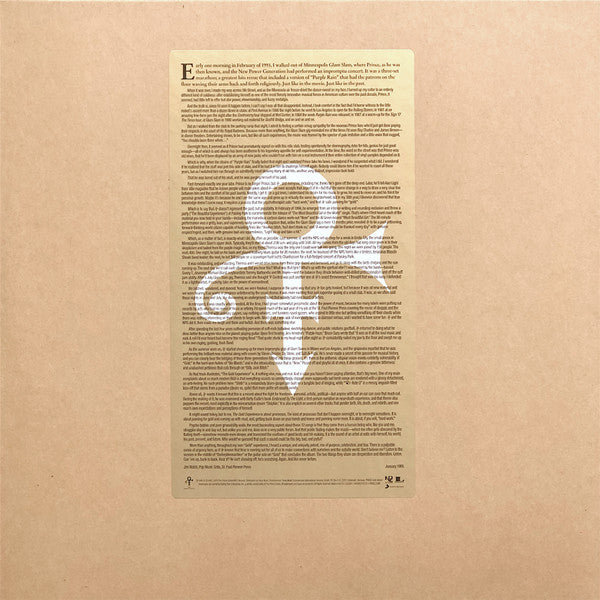 The Artist (Formerly Known As Prince) – The Gold Experience RSD 2022 - LP Dorado