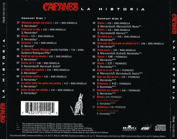 Caifanes - La Historia CD