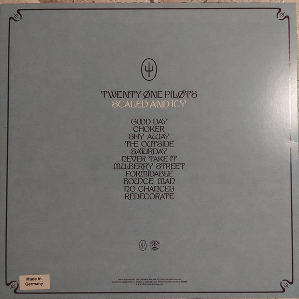 Twenty One Pilots – Scaled And Icy - LP Transparente