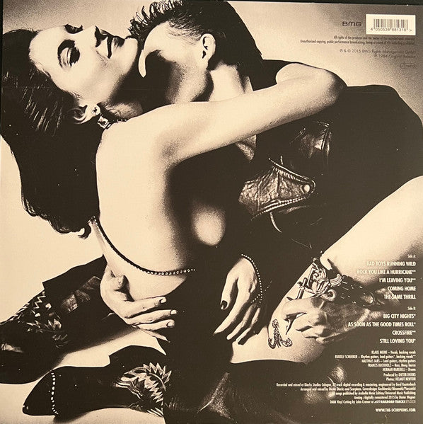 Scorpions – Love At First Sting - LP Plateado