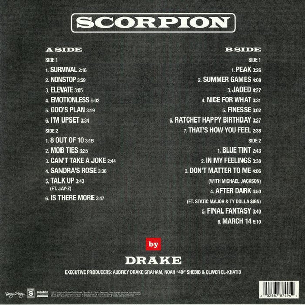 Drake - Scorpion LP