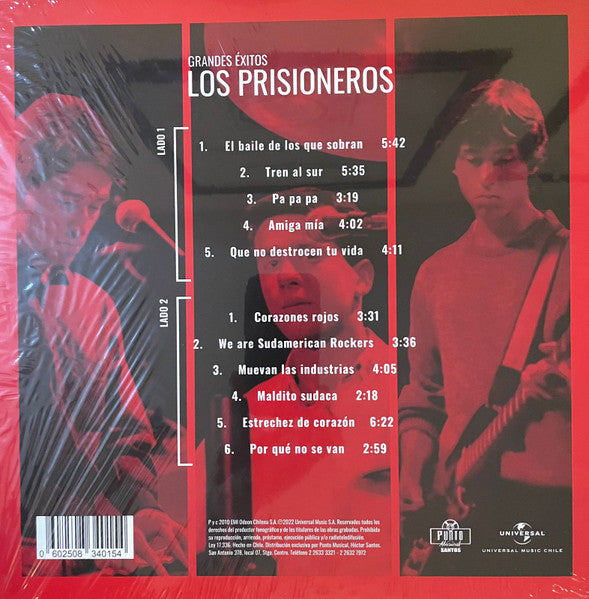 Los Prisioneros – Grandes Éxitos - LP