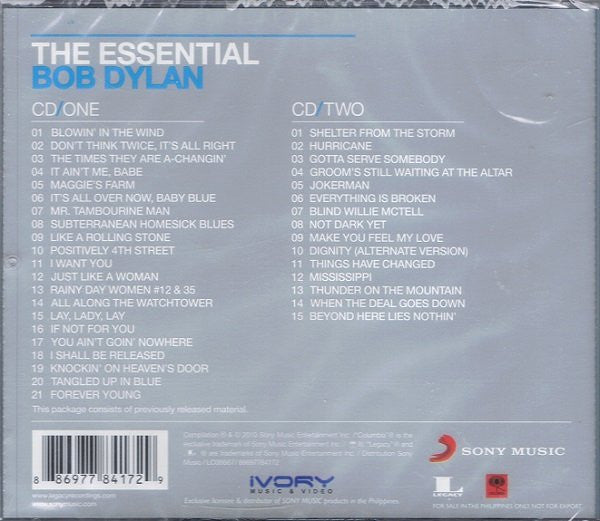 Bob Dylan – The Essential Bob Dylan - CD