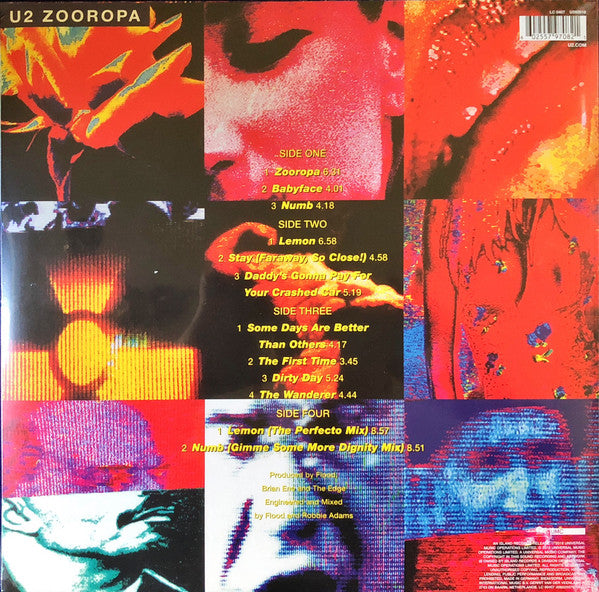 U2 – Zooropa - LP
