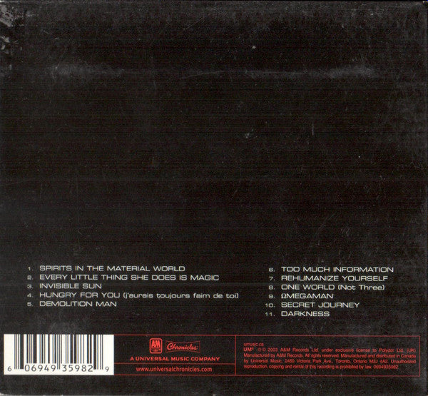 The Vintage Store - The Police – Ghost In The Machine - CD