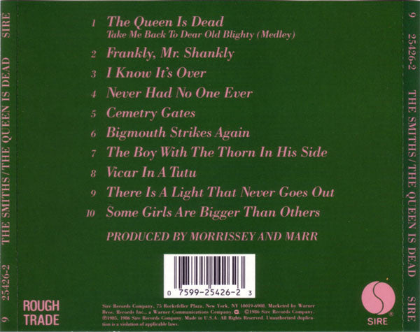 The Smiths – The Queen Is Dead - CD