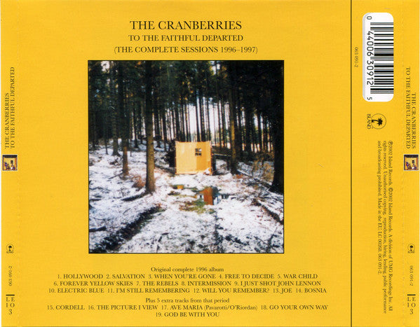 The Cranberries – To The Faithful Departed (The Complete Sessions 1996-1997) - CD