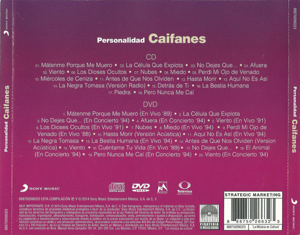 Caifanes - Personalidad CD+DVD