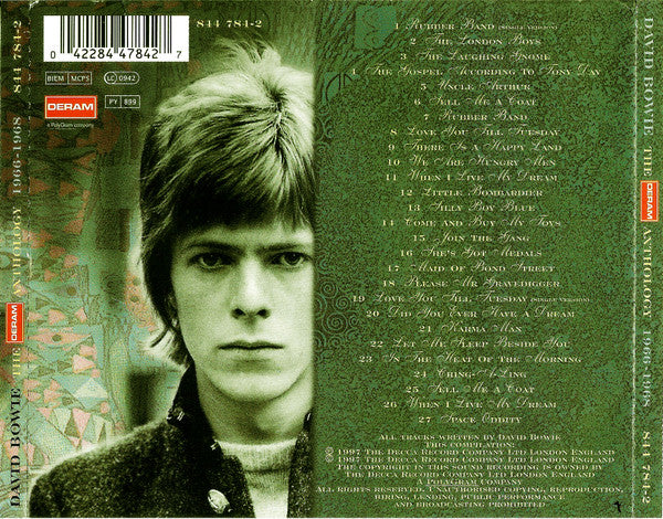 David Bowie – The Deram Anthology 1966 - 1968 - CD