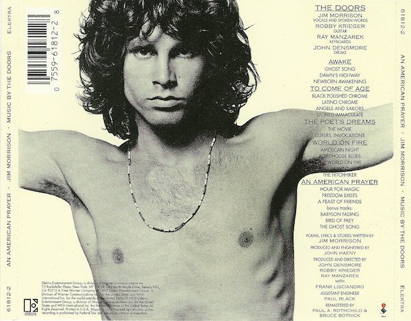 Jim Morrison Music By The Doors – An American Prayer - CD