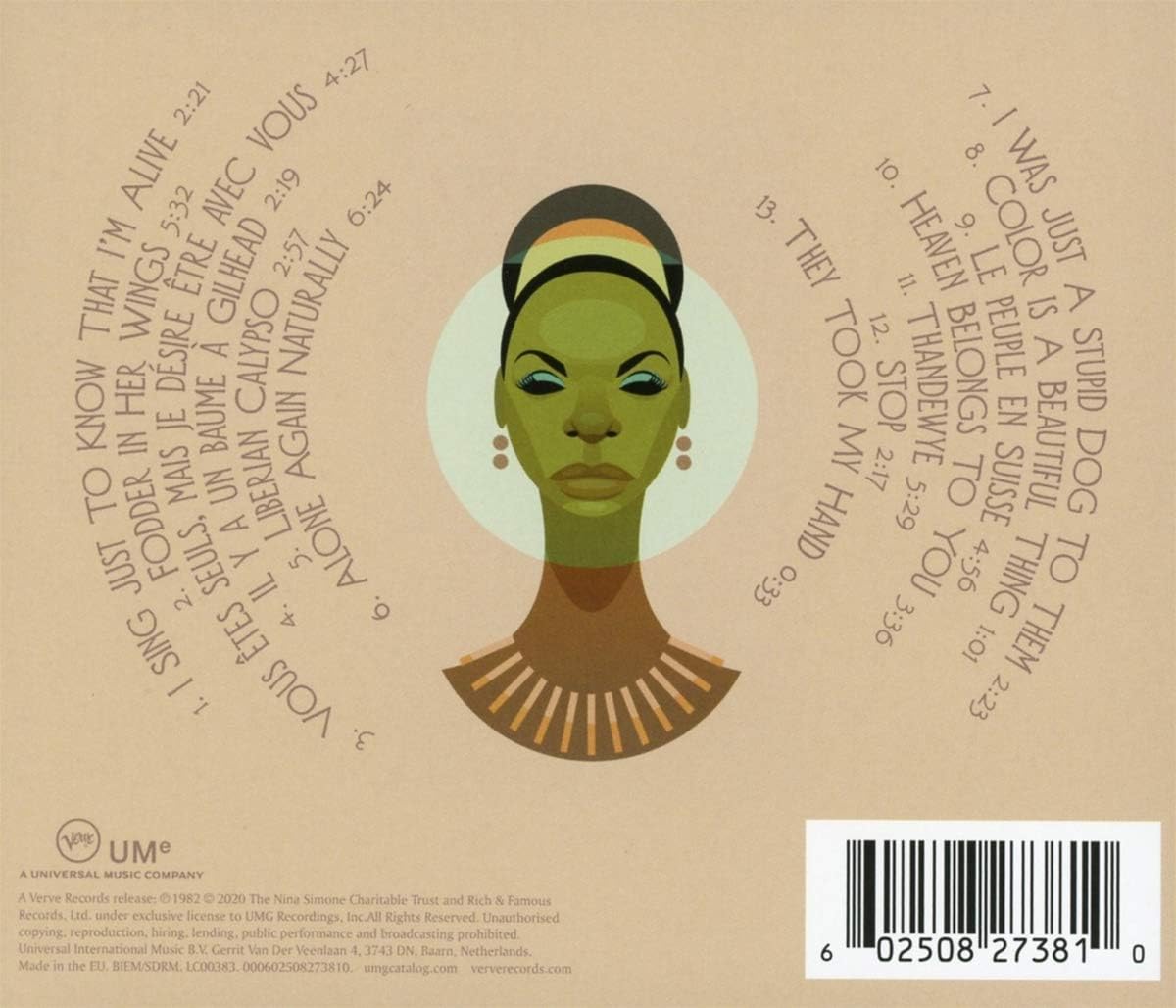 Nina Simone – Fodder On My Wings CD