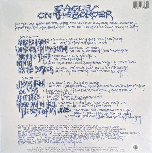 Eagles – On The Border - LP