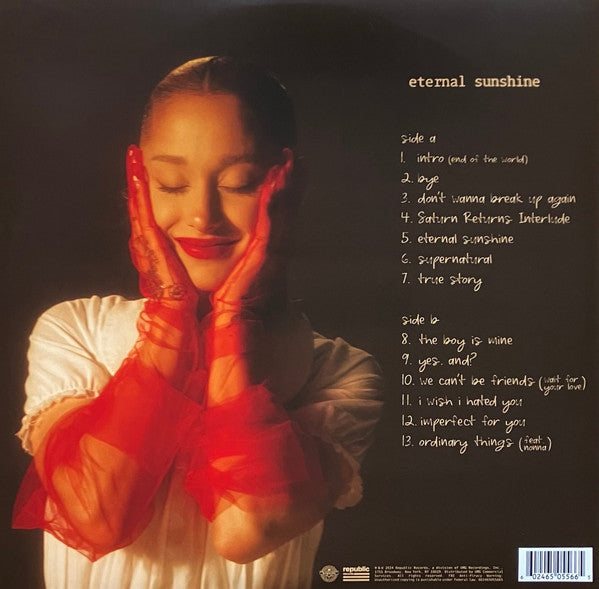 Ariana Grande – Eternal Sunshine LP Rojo