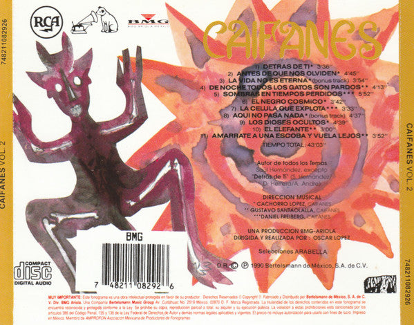 Caifanes - Caifanes CD