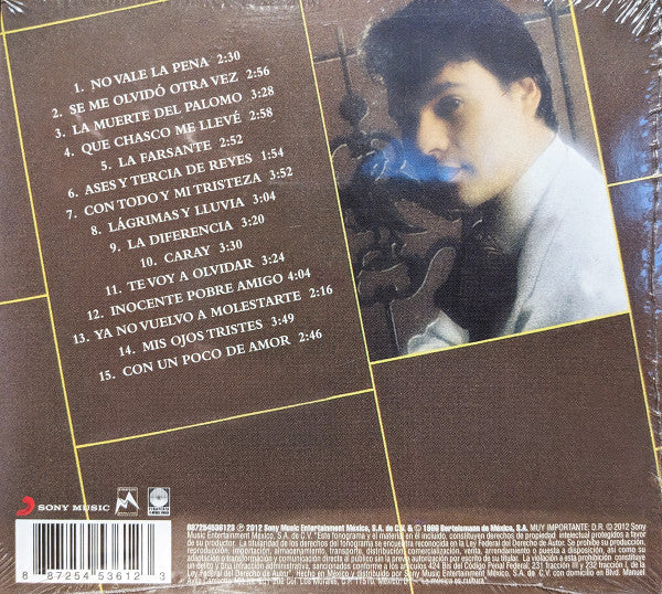 Juan Gabriel – 15 Años De Exitos Rancheros - CD