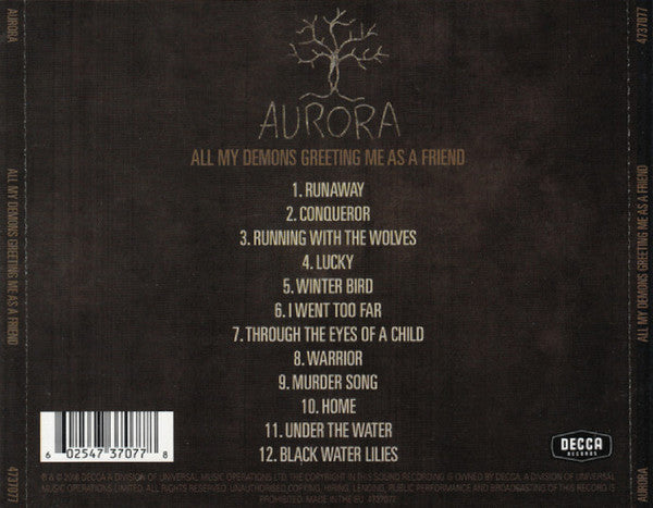 Aurora  – All My Demons Greeting Me As A Friend - Cd