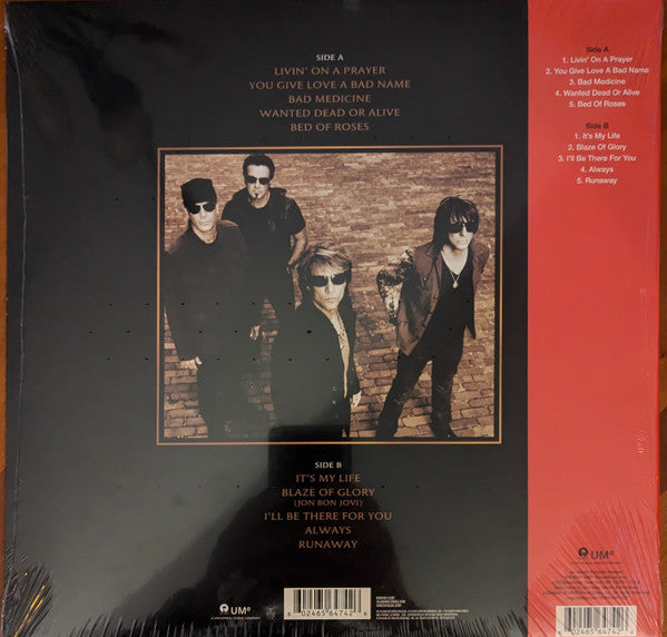 Bon Jovi – Greatest Hits - LP Tiger Eye