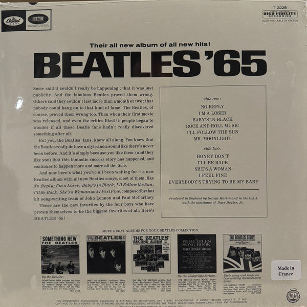 The Beatles – Beatles '65 - LP