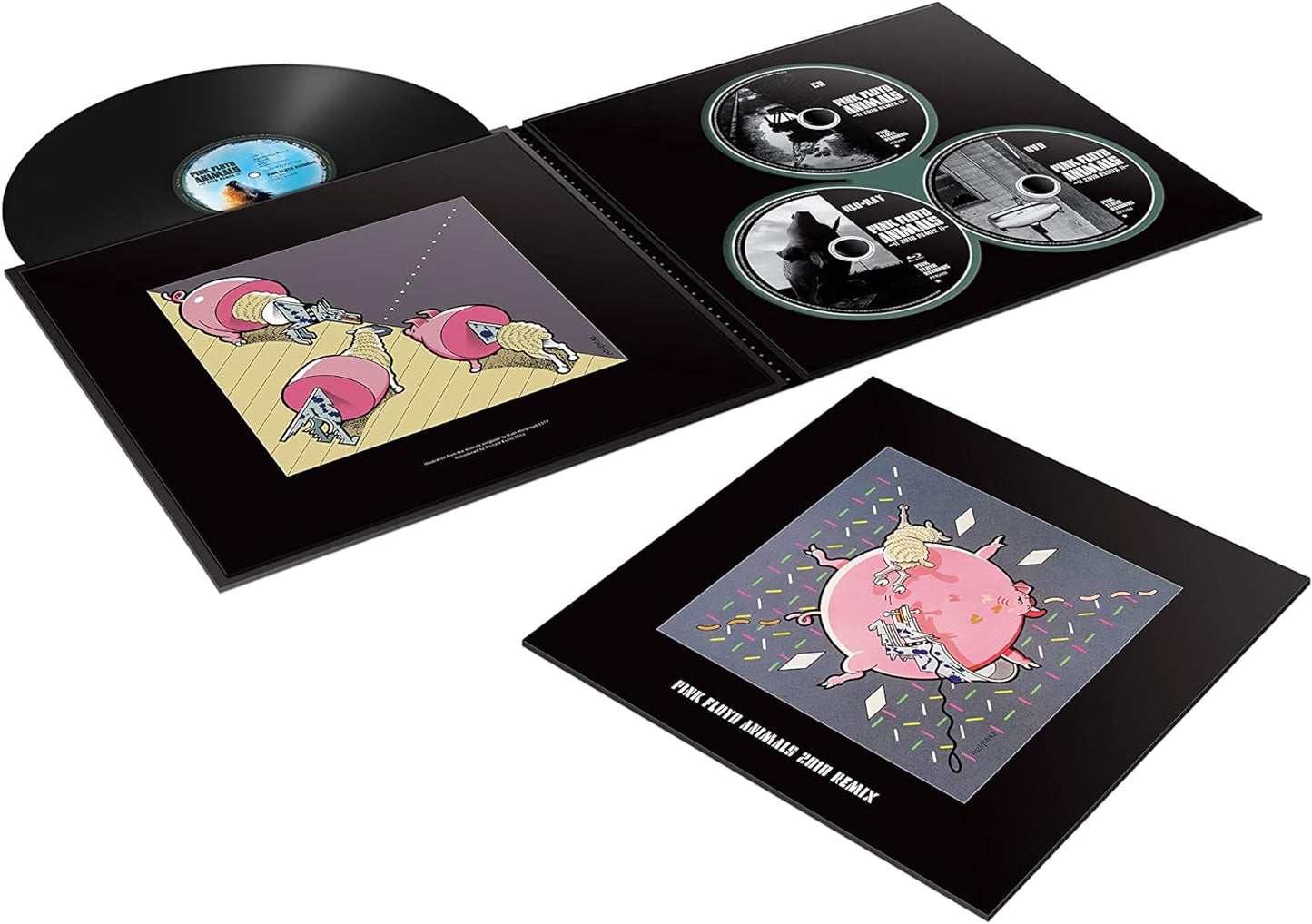 Pink Floyd - Animals 2018 Remix LP/CD/BLU RAY/DVD