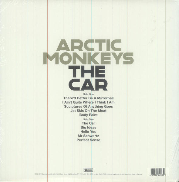 Arctic Monkeys – The Car - LP Custard Yellow