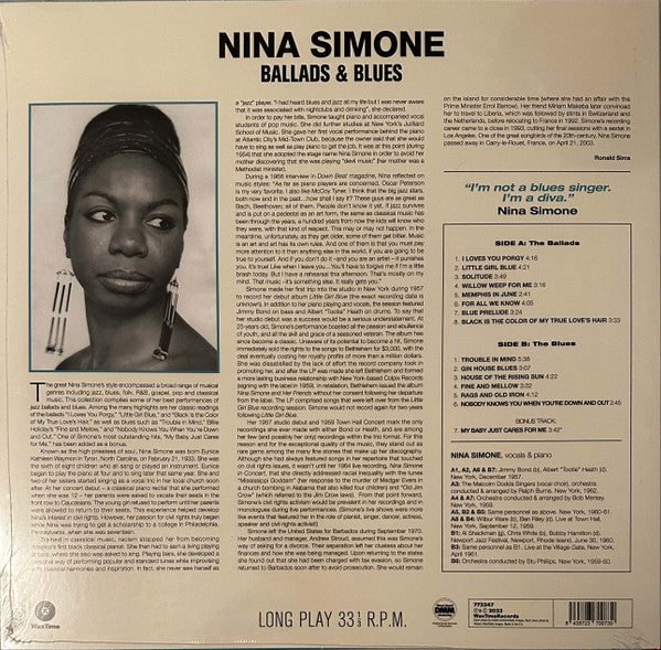 Nina Simone – Ballads & Blues - LP