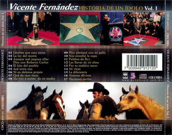 Vicente Fernández – Historia De Un Idolo Vol. I - CD