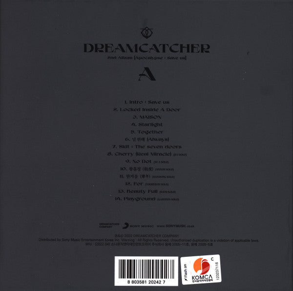 Dreamcatcher – Apocalypse : Save Us - CD