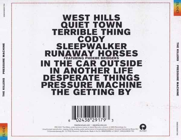 The Killers – Pressure Machine - CD