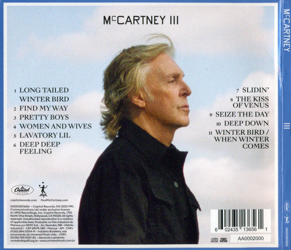 Paul McCartney – McCartney III CD