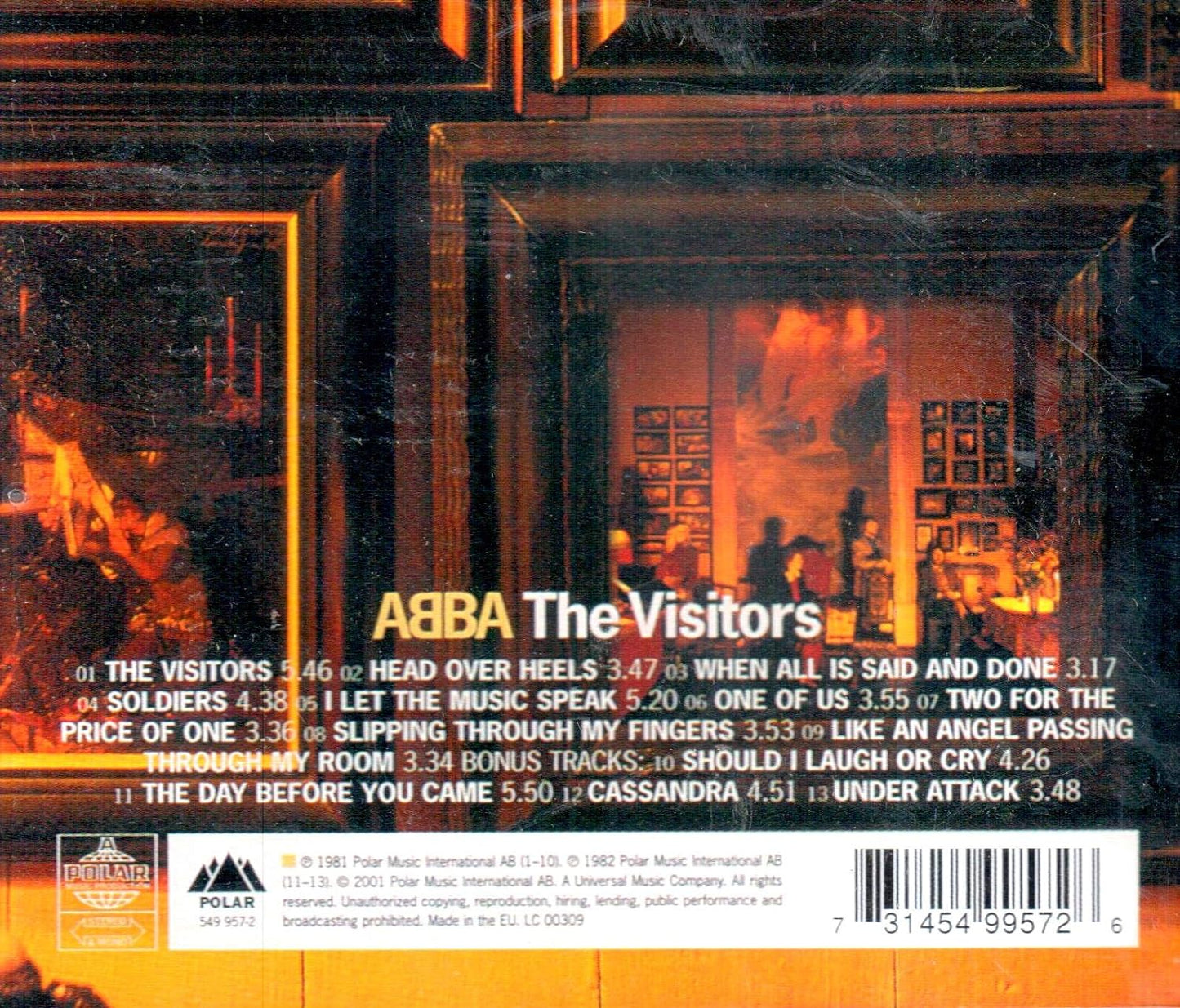 Abba - Visitors CD